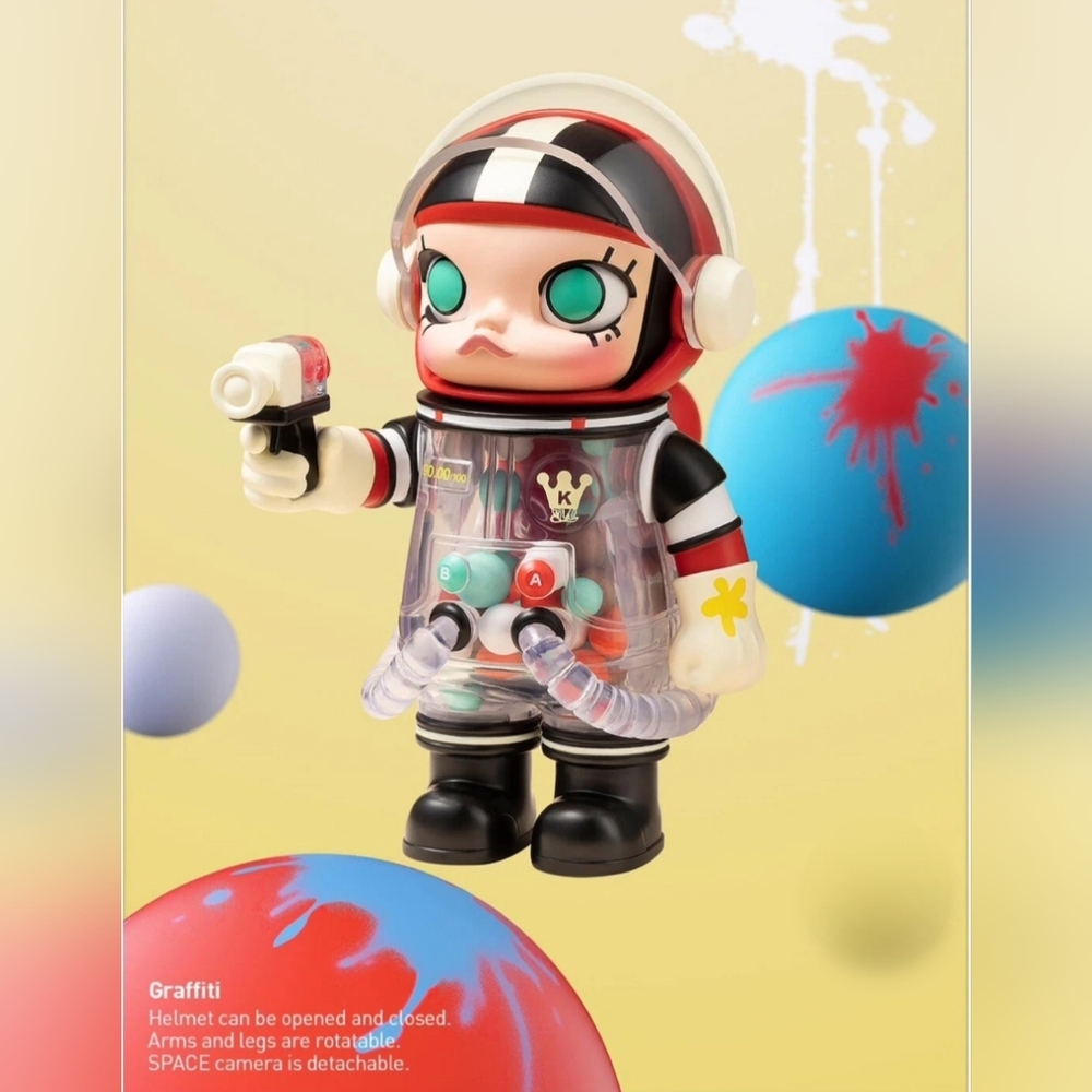NIB Pop Mart Mega Space Molly Series 03 -Graffiti